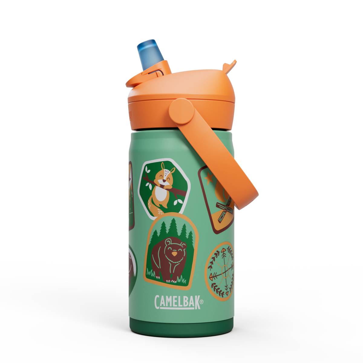 thrivetm-flip-straw-kids-12oz-bottle-insulated-stainless-steel-b7 nswfkxg1wq