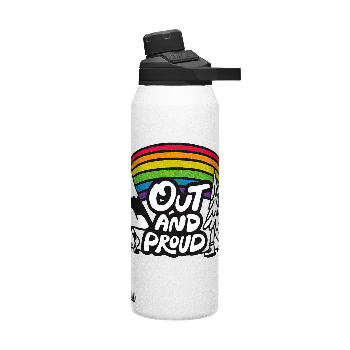 chute-mag-32-oz-water-bottle-insulated-stainless-steel-plus-cleanup-kit-pride-collection-limited-edition-g3 xhvxlhasbo