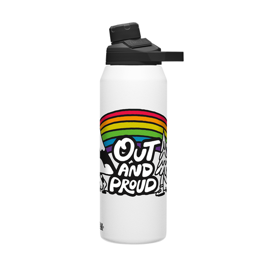 chute-mag-32-oz-water-bottle-insulated-stainless-steel-plus-cleanup-kit-pride-collection-limited-edition-g3 xhvxlhasbo